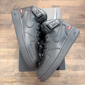 Nike Air Force 1 Mid Supreme Black - Image 1
