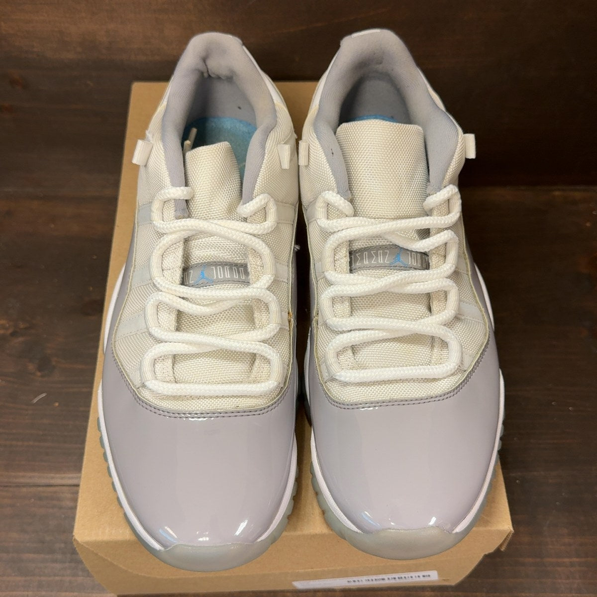 Jordan 11 Retro Low Cement Grey Size 10.5 (Pre-Owned) - Image 3