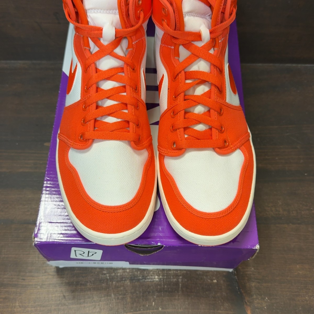 Jordan 1 Retro AJKO Rush Orange Size 11.5 (Pre-Owned) - Image 3