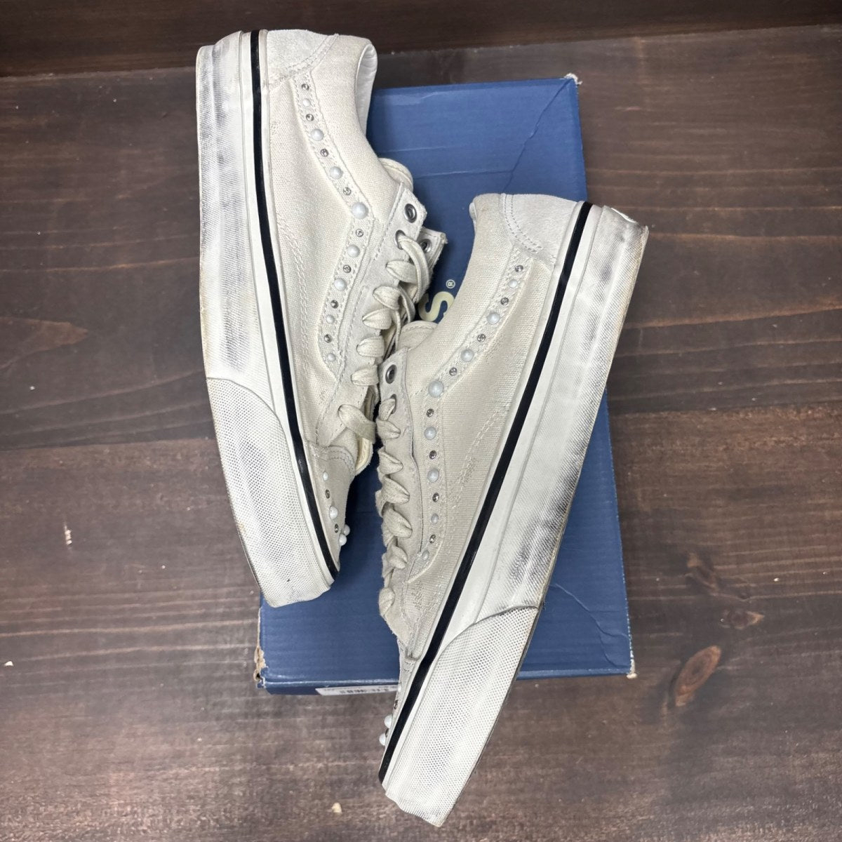 Vans OTW Old Skool 36 Pearlized Pack Marshmallow Size 10.5 (Pre-Owned) - Image 2