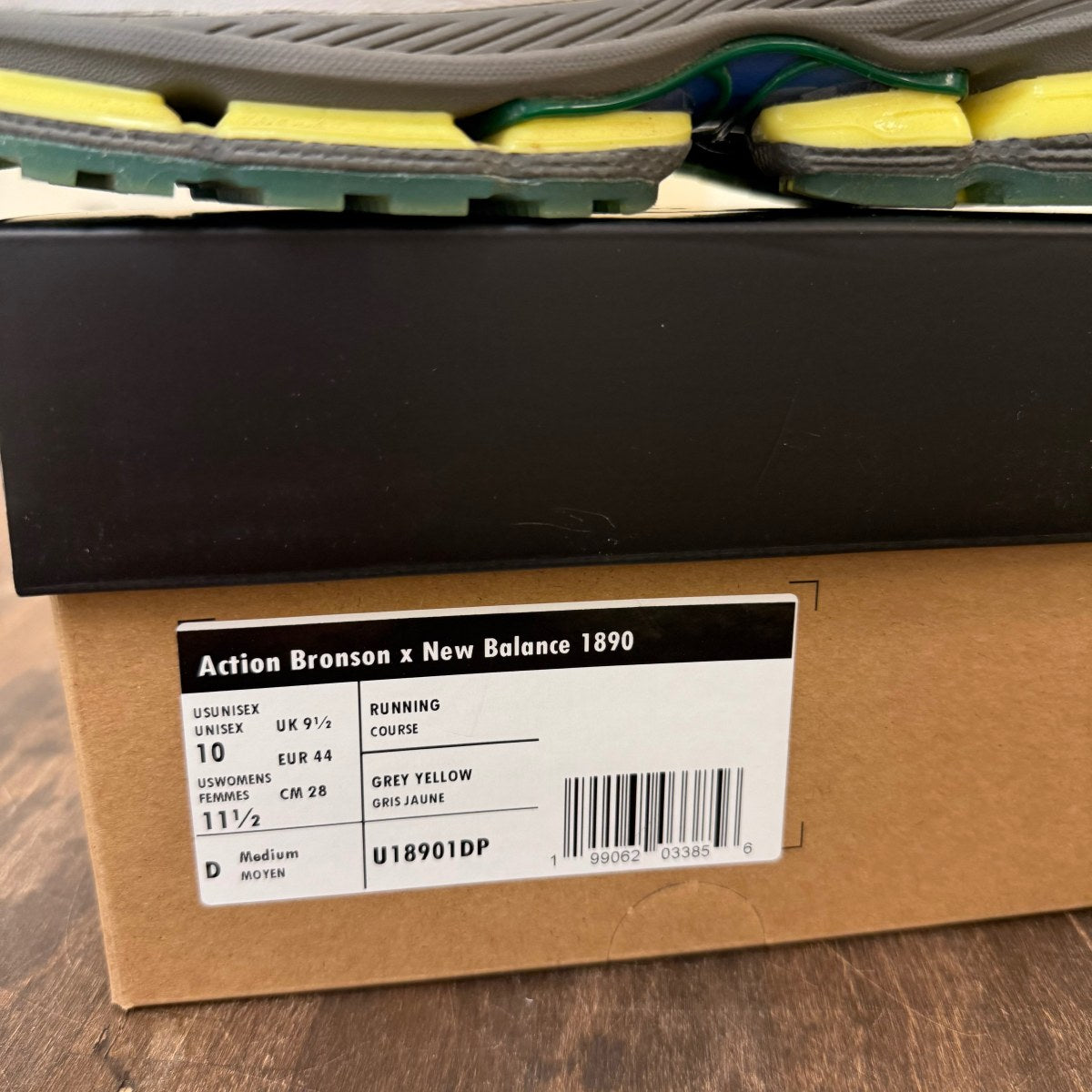 New Balance 1890 Action Bronson Hornet Tusk Size 10 (Pre-Owned)