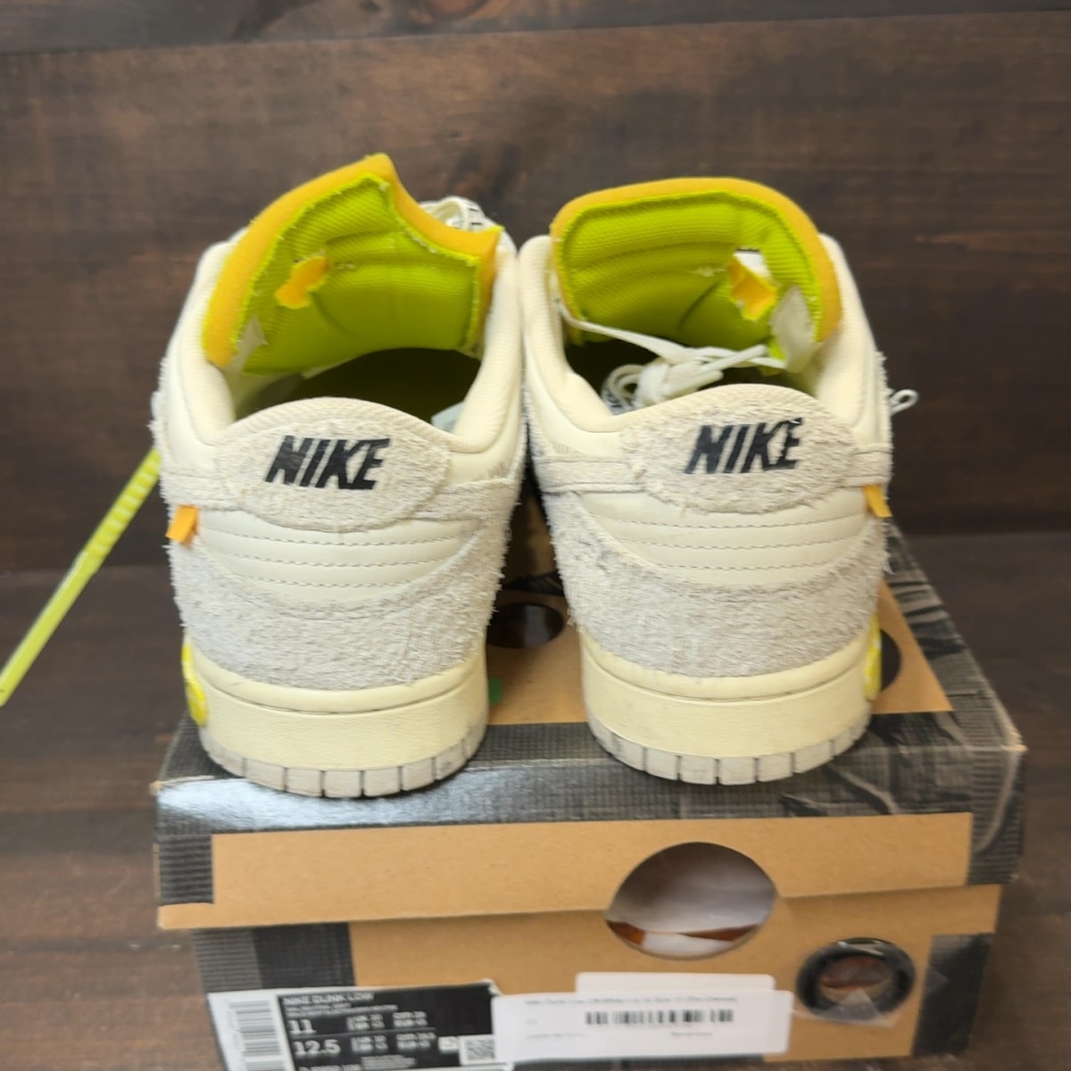 Nike Dunk Low Off-White Lot 14 - Image 4