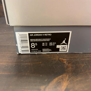 Jordan 11 Retro Cool Grey (2021) Size 8.5 (Pre-Owned)
