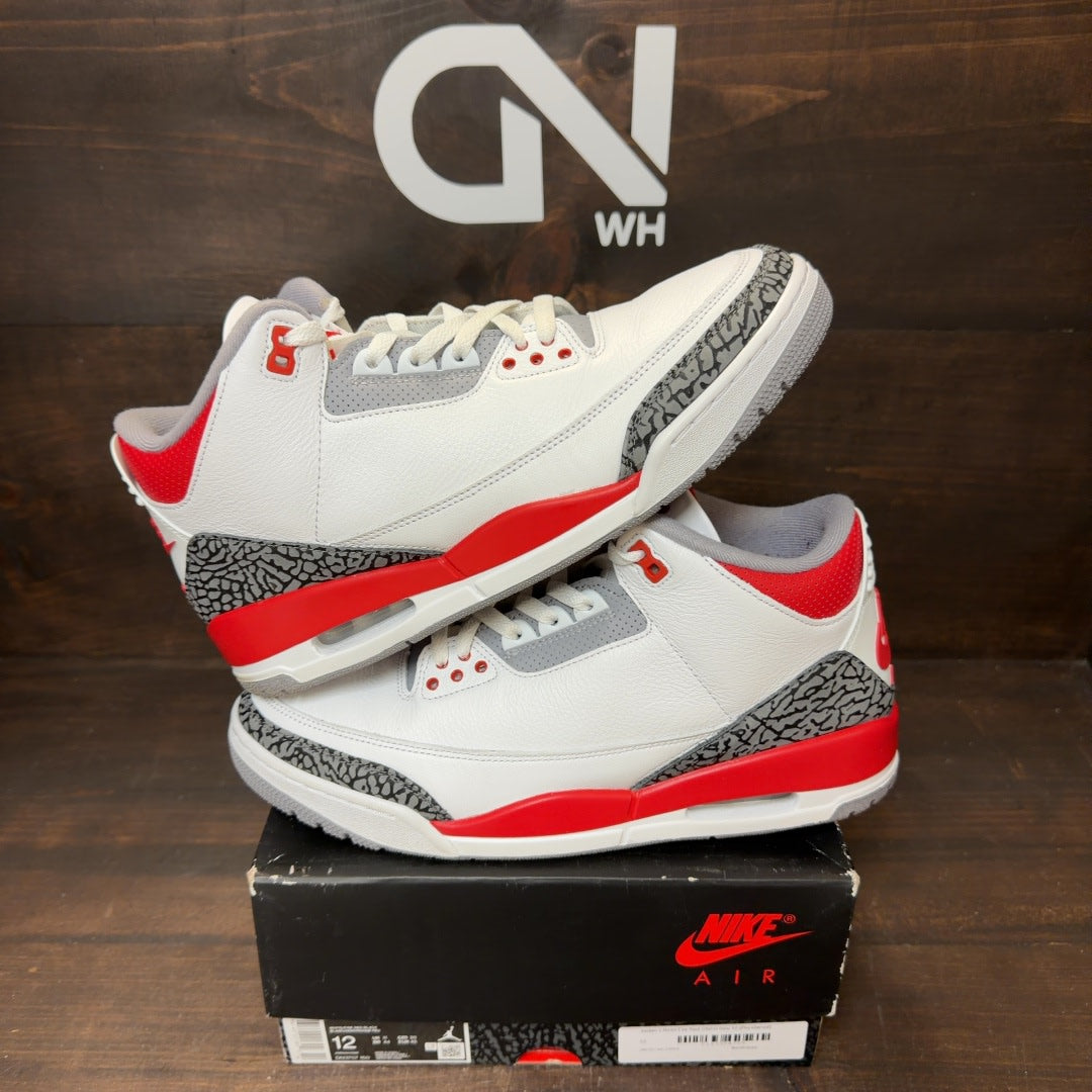 Jordan 3 Retro Fire Red (2022) - Image 1