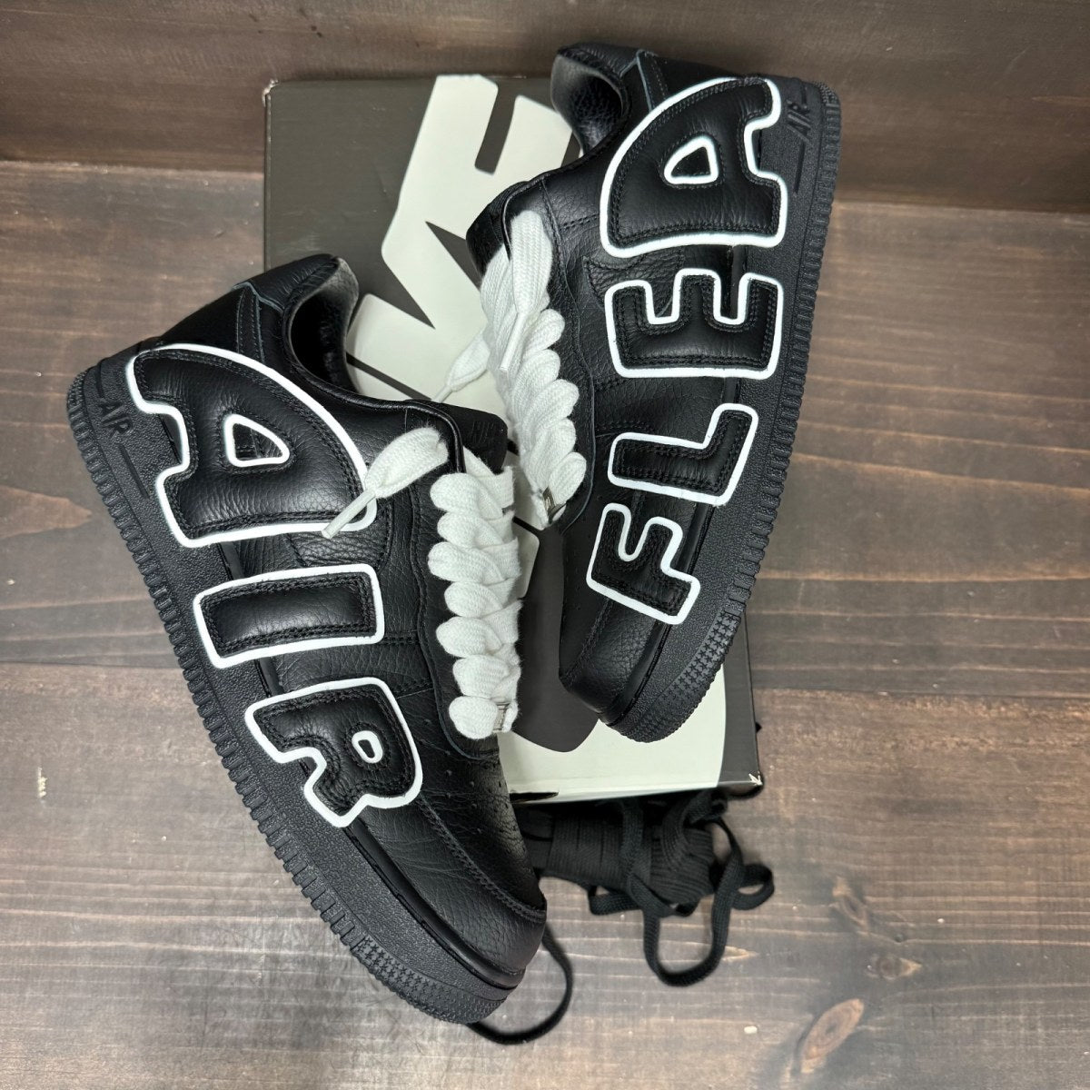 Nike Air Force 1 Low Cactus Plant Flea Market Black (2024) Size 8.5 (Pre-Owned)