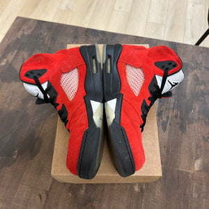 Jordan 5 Retro Raging Bull Red (2021) Size 11.5 (Pre-Owned) - Image 3