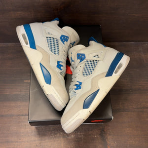 Jordan 4 Retro Military Blue (2024) (GS) - Image 2