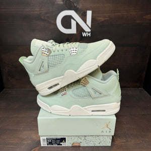 Jordan 4 Retro Seafoam Sail (Women's) - Image 1