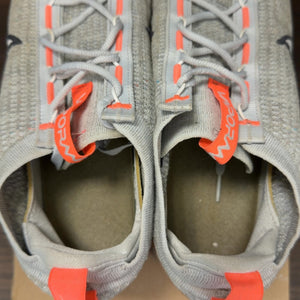 Nike Air VaporMax 2021 FK Grey Fog Bright Mango Size 12 (Pre-Owned) - Image 5