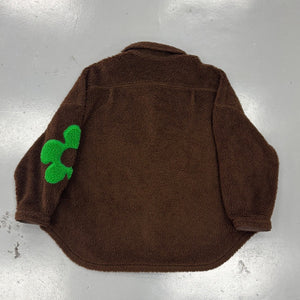 Cactus Plant Flea Market Big Fuzzy Shirt Brown Size L (Pre-Owned) - Image 2