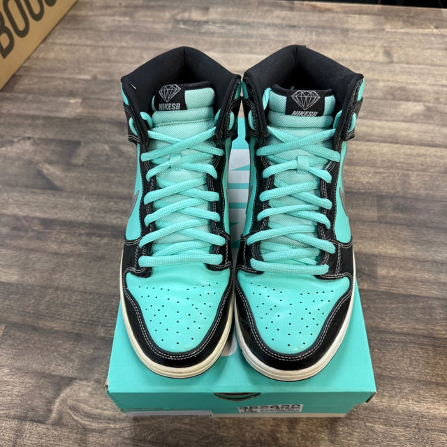 Nike SB Dunk High Diamond Supply Co. Size 12 (Pre-Owned) - Image 2