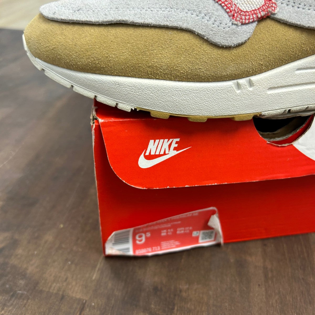 Nike Air Max 1 Inside Out Club Gold Black - Image 6
