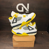 Jordan 4 Retro Vivid Sulfur (Women's) Size 10W (Pre-Owned) - Image 1