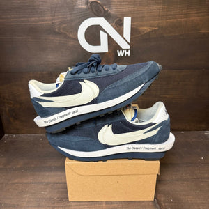 Nike LD Waffle SF sacai Fragment Blue Void Size 12 (Pre-Owned) - Image 1