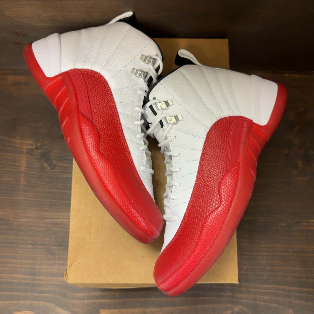 Jordan 12 Retro Cherry (2023) Size 9.5 (Pre-Owned) - Image 2