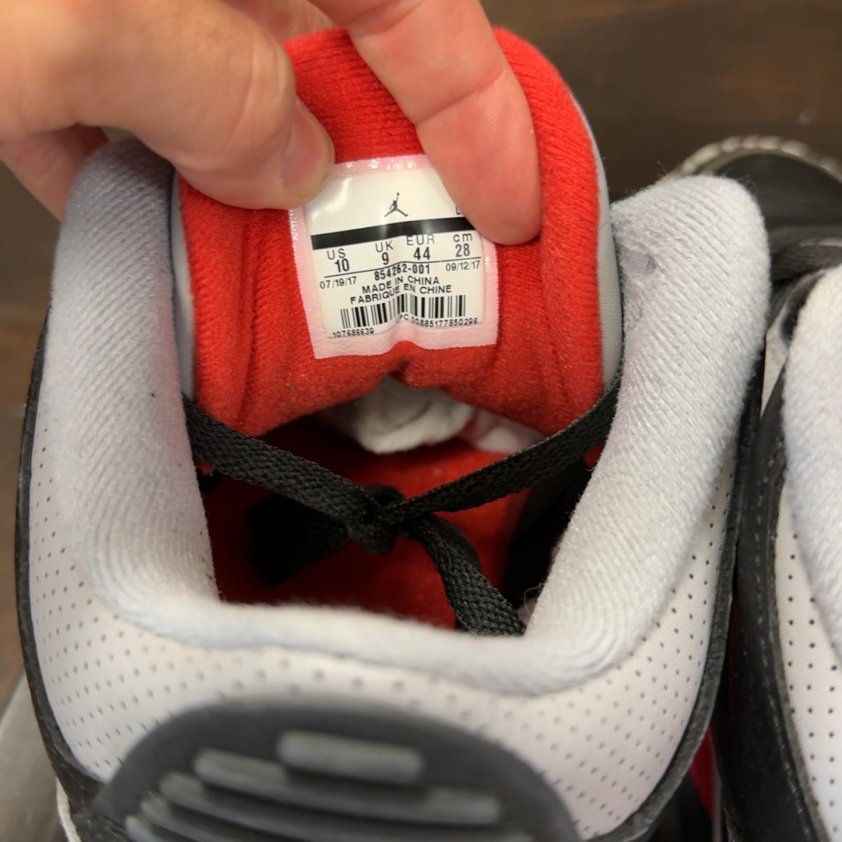 Jordan 3 Retro Black Cement (2018) - Image 7