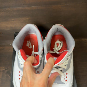 Jordan 3 Retro Fire Red (2022) Size 8.5 (Pre-Owned)