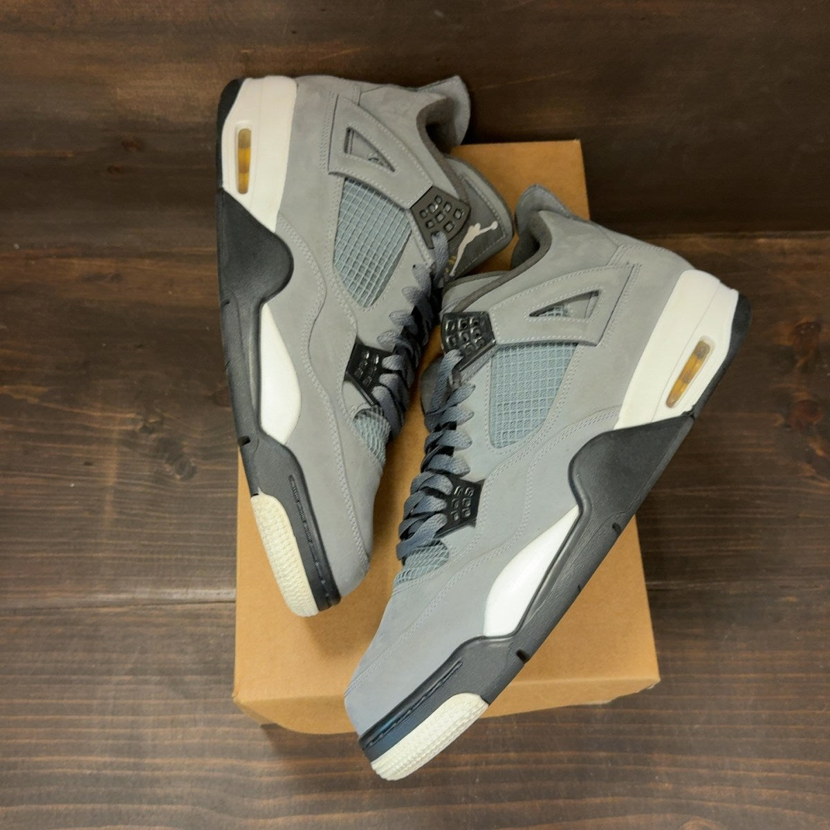 Jordan 4 Retro Cool Grey (2019) Size 13 (Pre-Owned) - Image 2