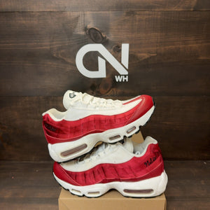 Nike Air Max 95 LX Red Crush (Women's) Size 7W (Pre-Owned) - Image 1