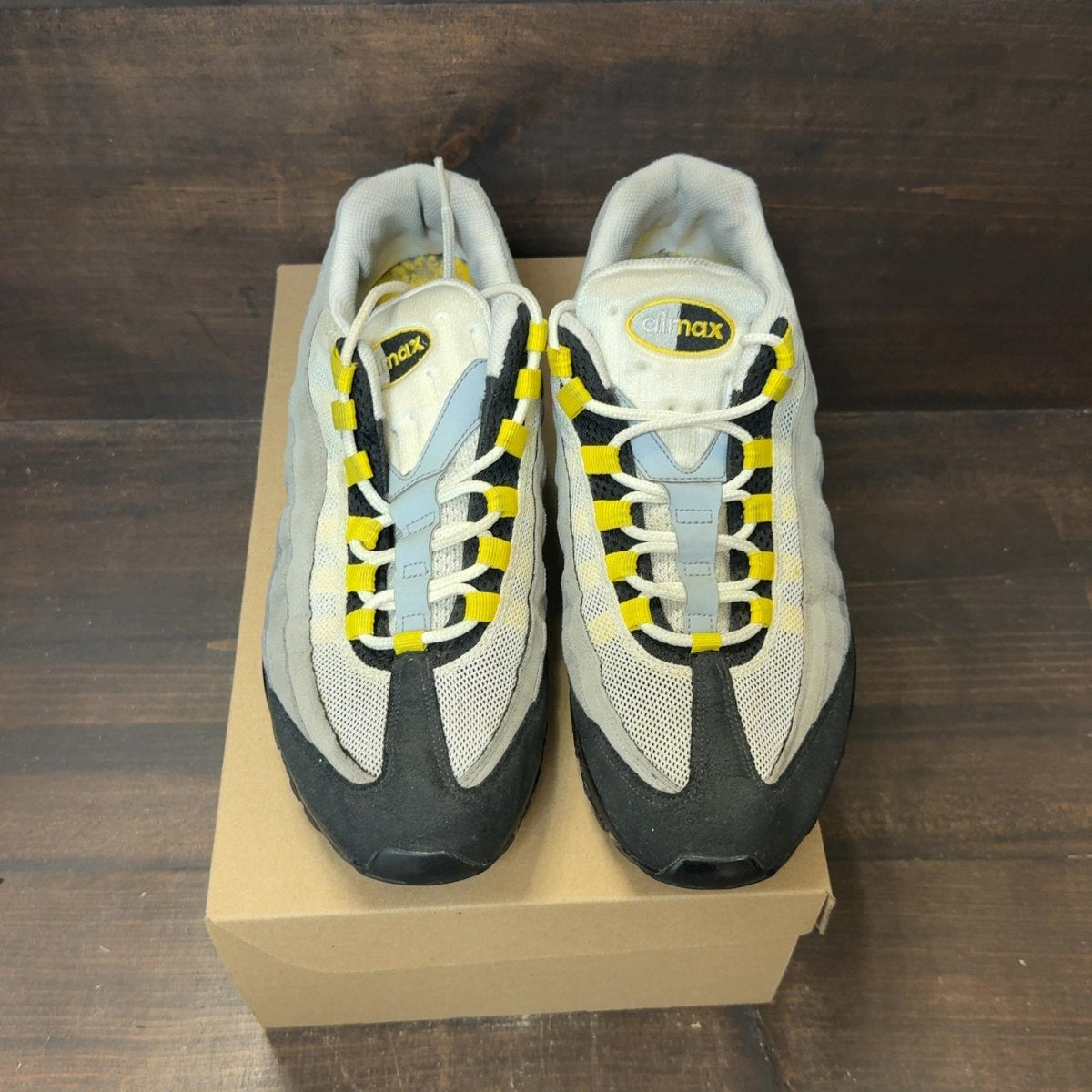 Nike Air Max 95 Tour Yellow Grey Size 11.5 (Pre-Owned) - Image 3
