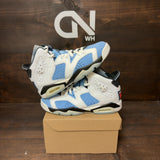 Jordan 6 Retro UNC White (GS) Size 5.5Y (Pre-Owned) - Image 1