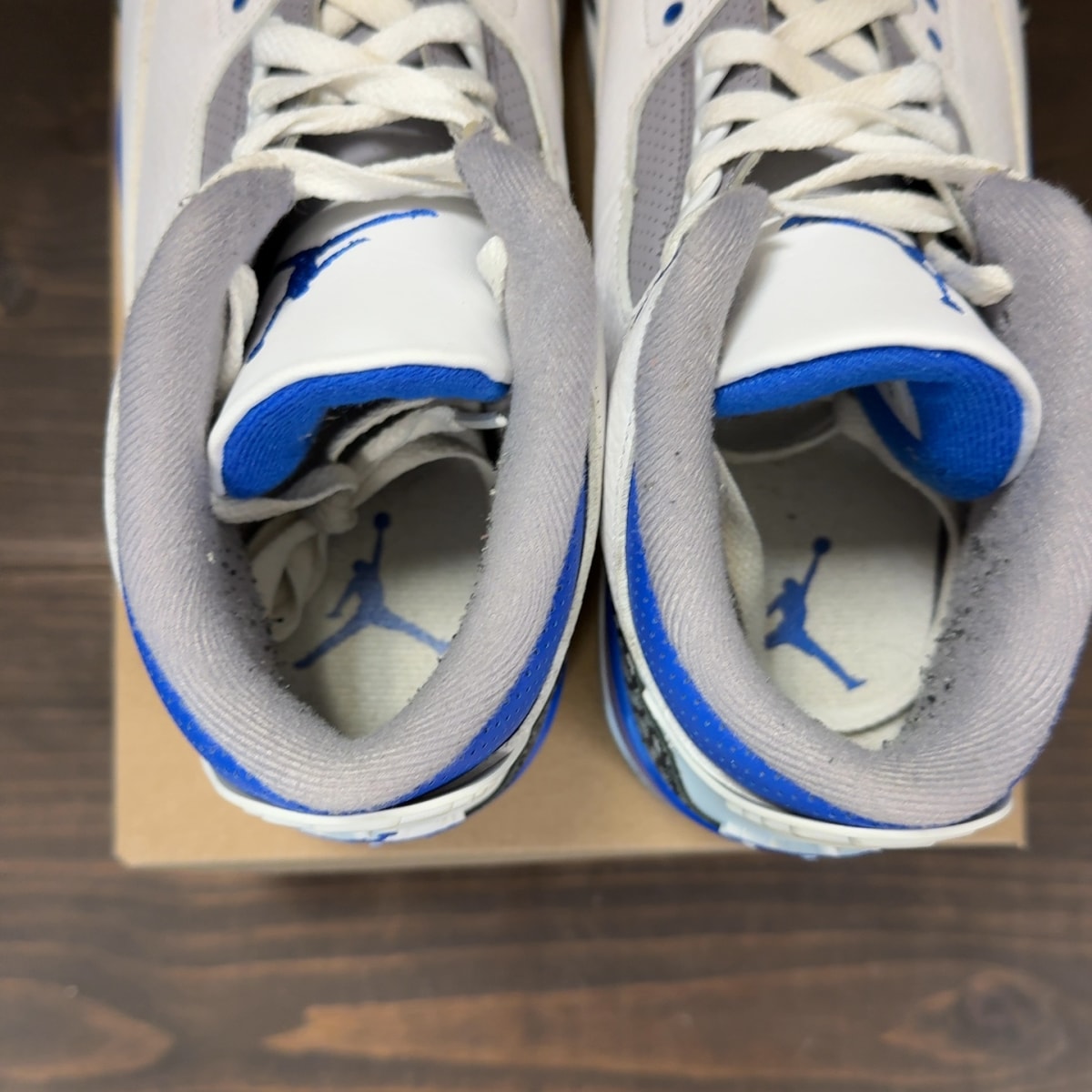 Jordan 3 Retro Racer Blue Size 9 (Pre-Owned) - Image 6