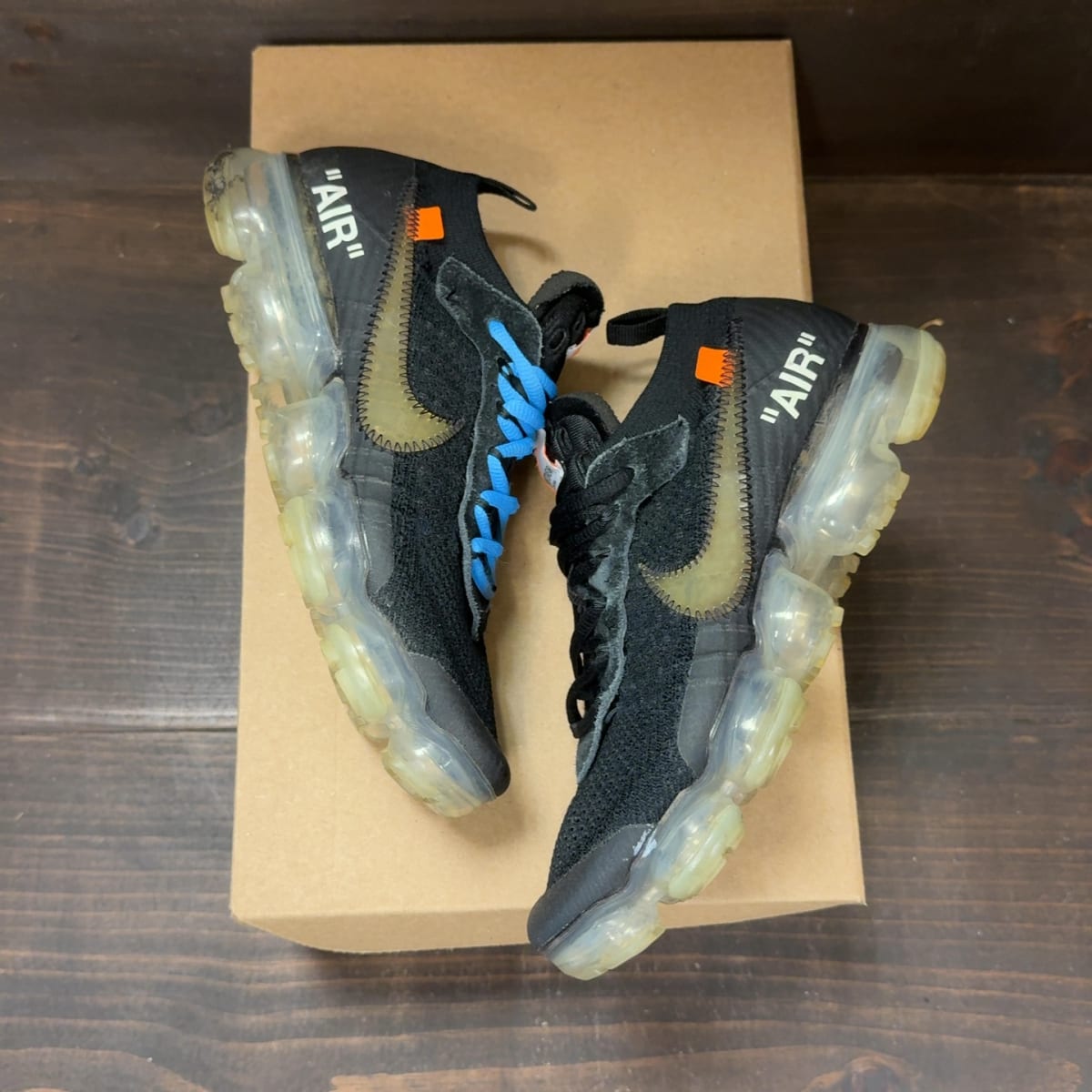 Nike Air VaporMax Off-White Black (2018) Size 6 (Pre-Owned) - back