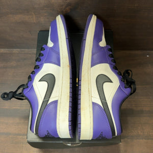 Jordan 1 Low Court Purple White - Image 6