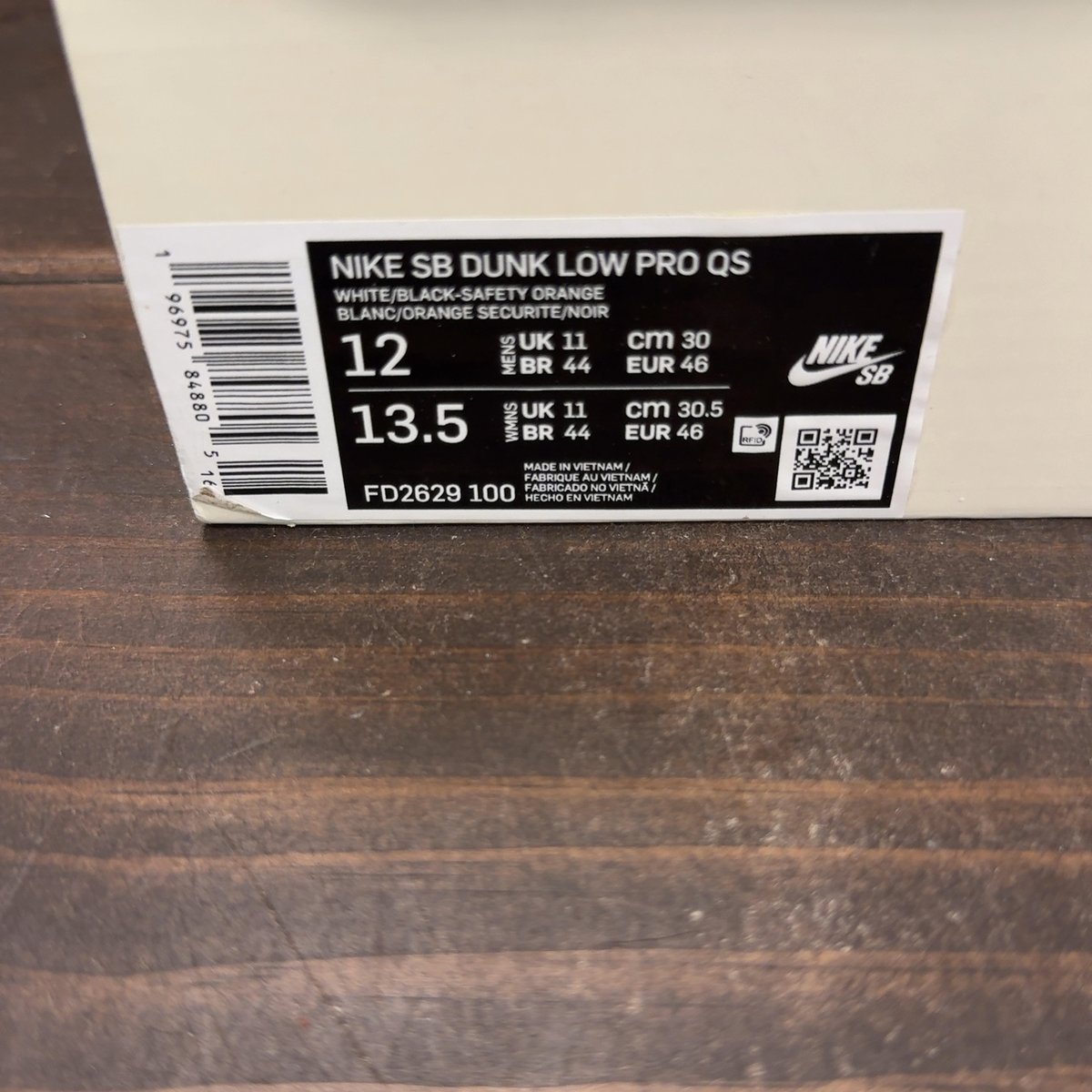 Nike SB Dunk Low TIGHTBOOTH Size 12 (Pre-Owned) - aux