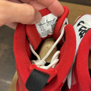 Jordan 9 Retro White Gym Red (GS) Size 5.5Y (Pre-Owned) - Image 7