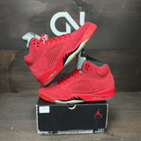 Jordan 5 Retro Red Suede - Image 1