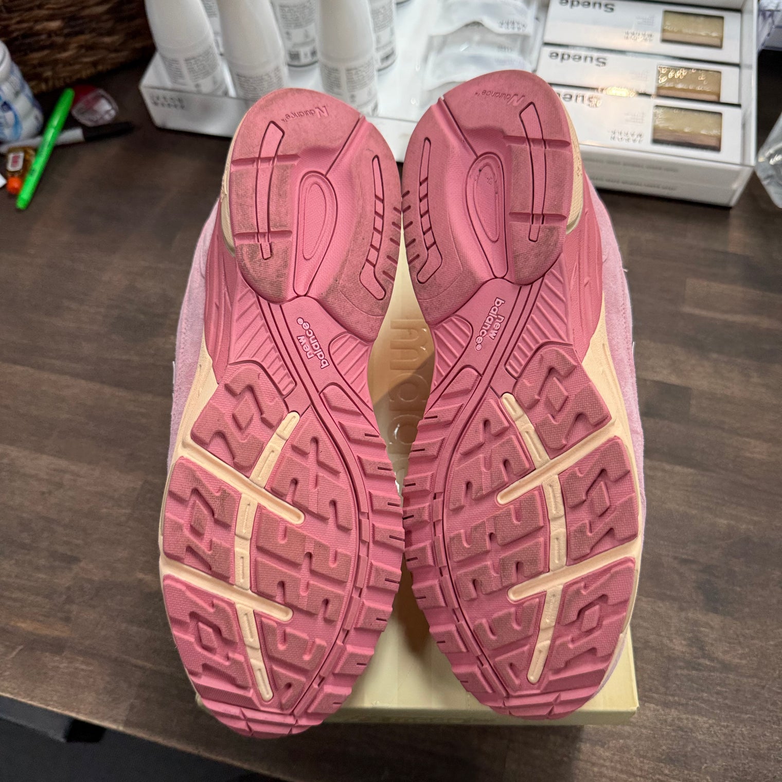 Joe Freshgoods Performance Art Powder Pink New Balance 993 (USED)