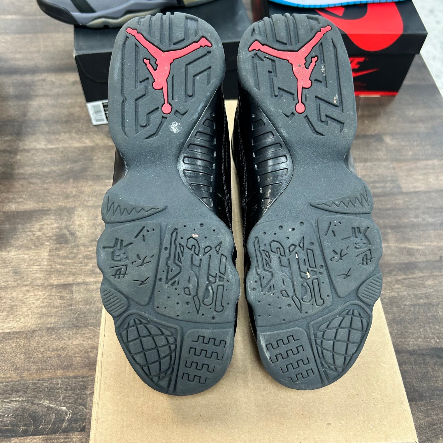 Patent Bred Jordan 9 (GS) (USED, No Box)