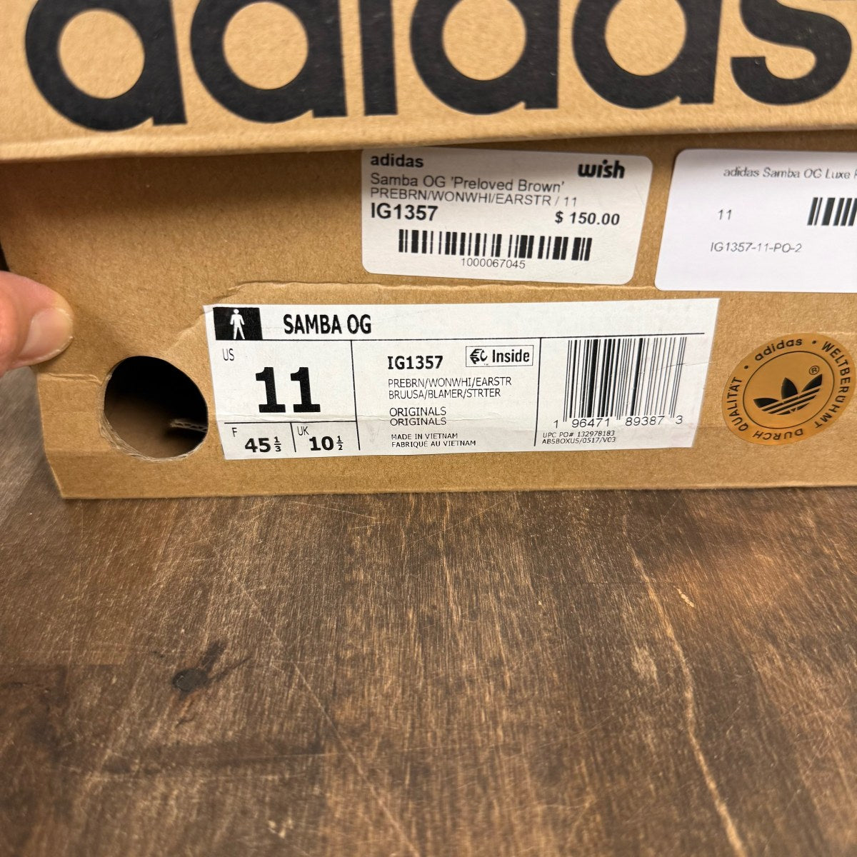 adidas Samba OG Luxe Preloved Brown - Image 6