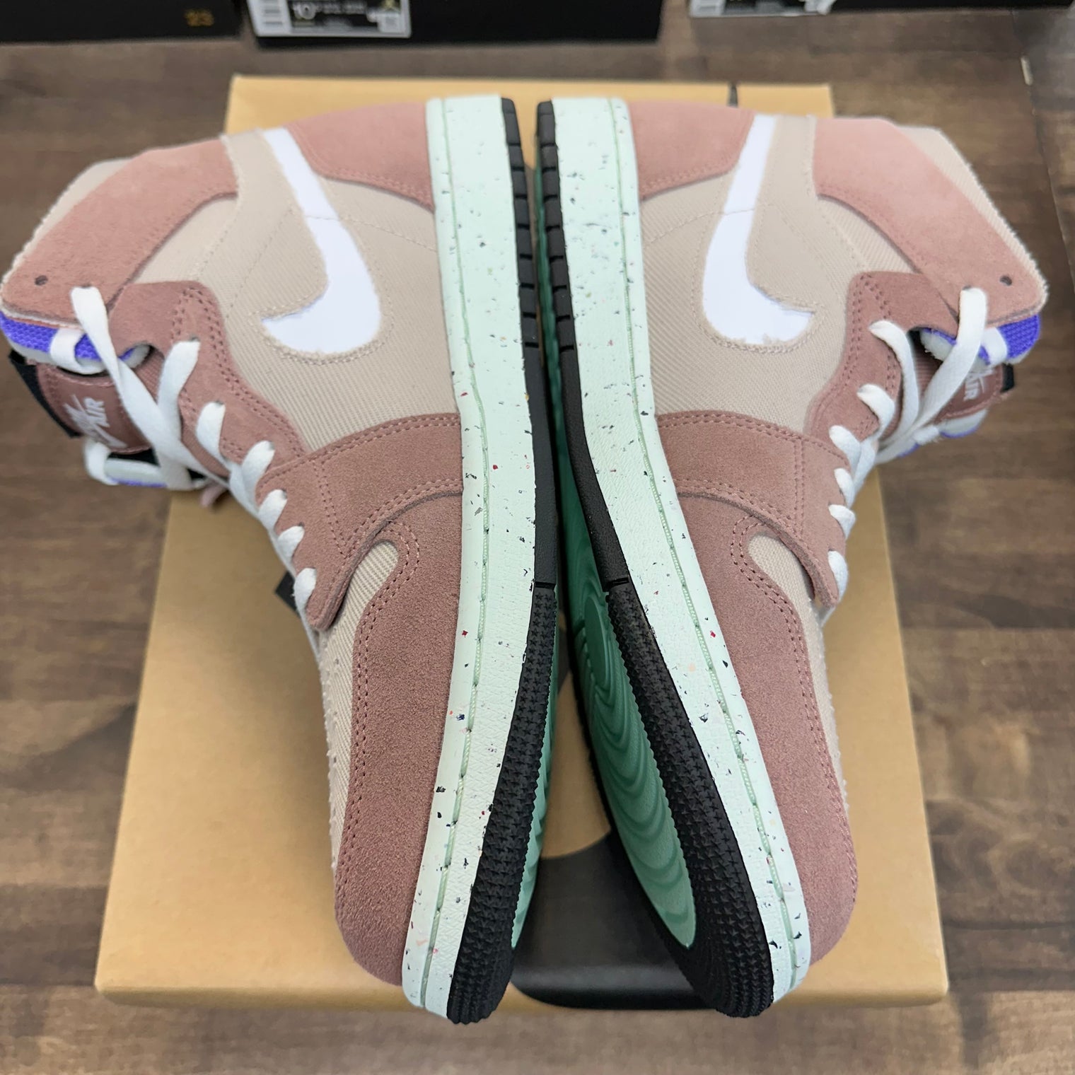 Fossil Stone Jordan 1 High Zoom Air CMFT (USED)