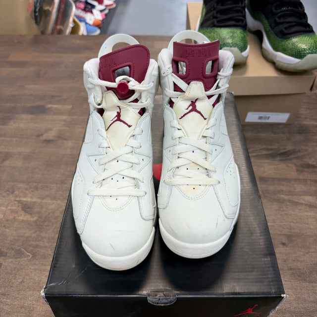 Jordan 6 Retro Maroon (2015) (US 8) (USED)