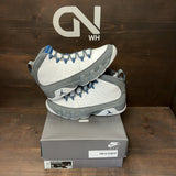Jordan 9 Retro Flint Grey French Blue (2026) Size 9 (Pre-Owned) - front