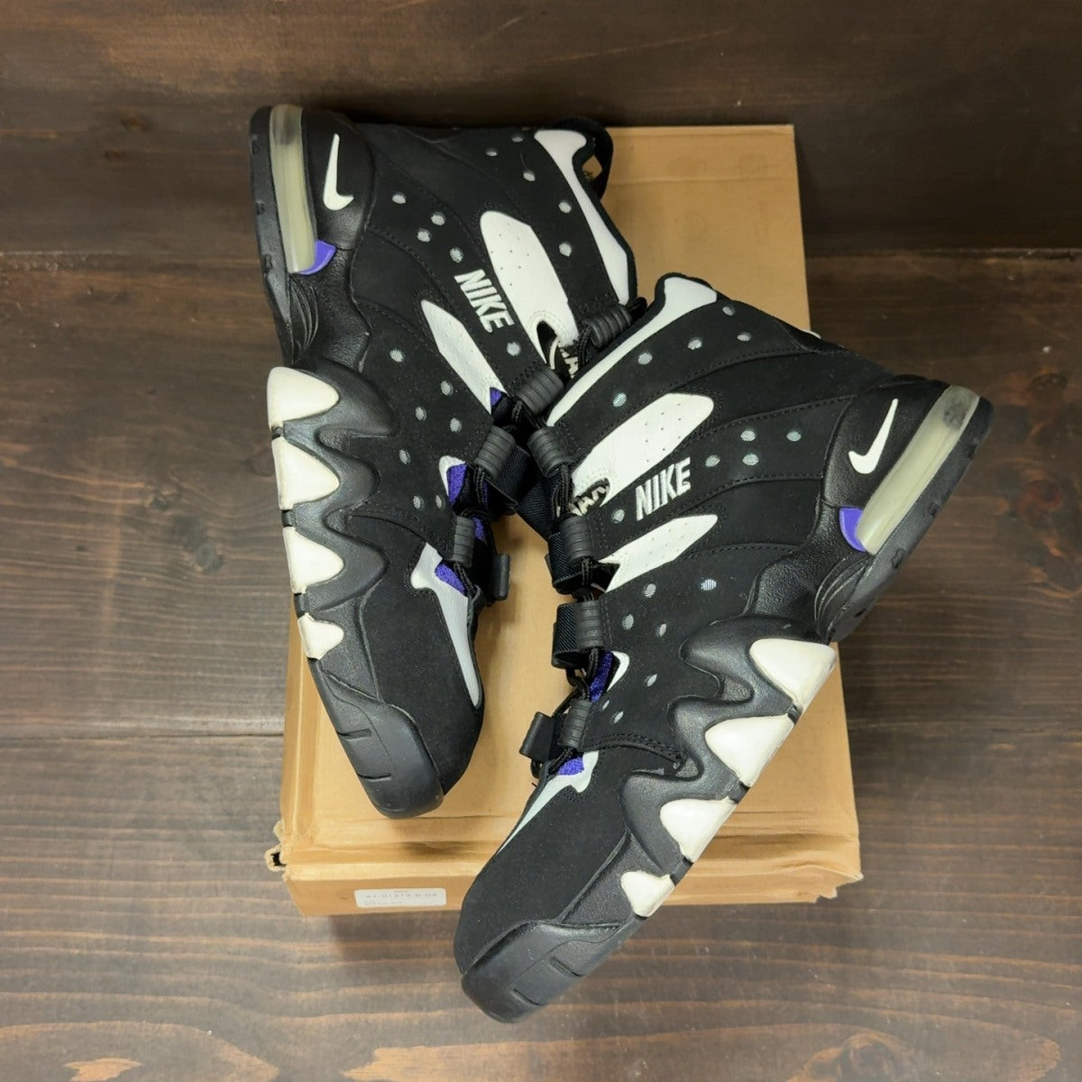 Nike Air Max 2 CB '94 Black White Purple (2009) - Image 2
