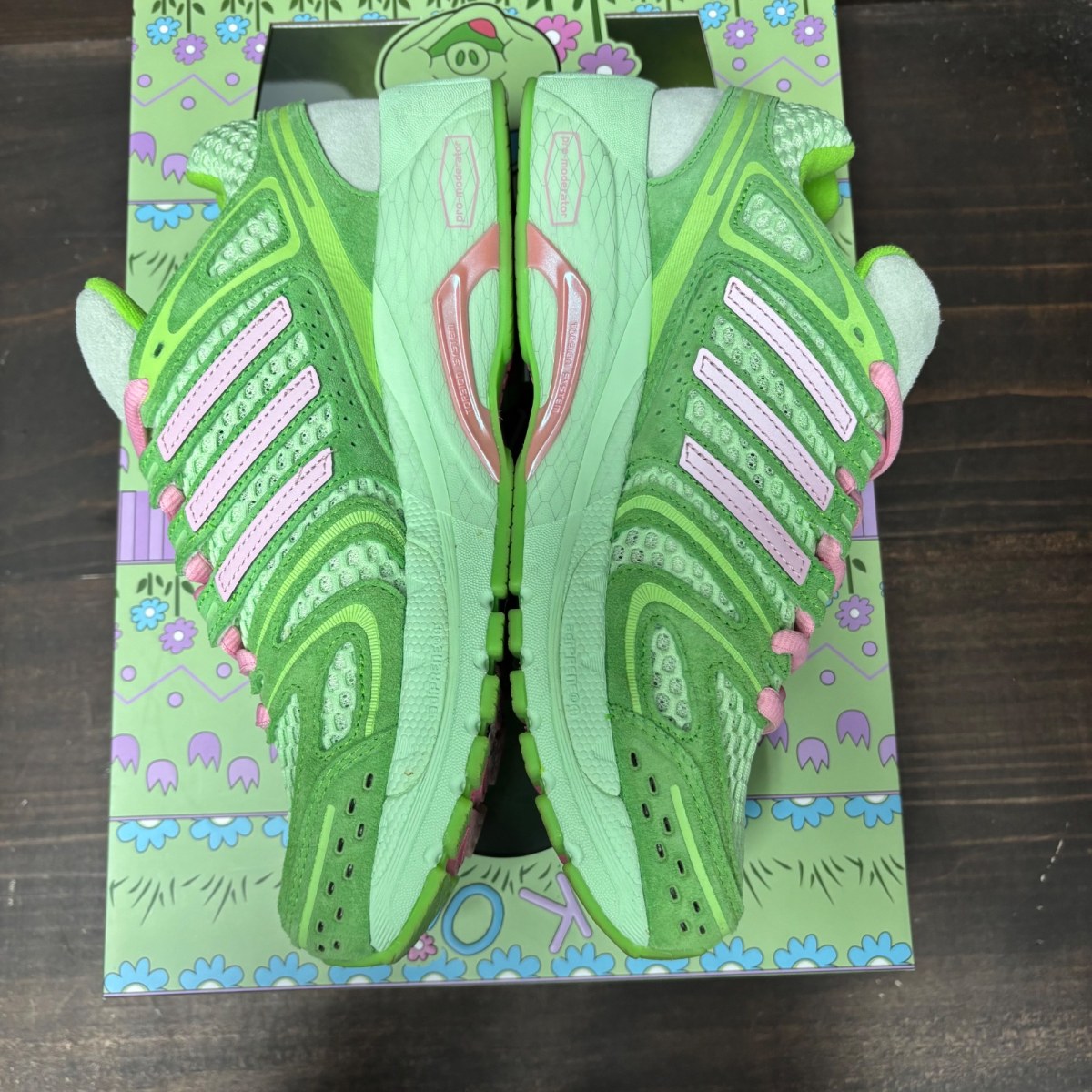 adidas Adistar Control 5 Unheardof Pork Chop Piggy Runner 2.0 Cupcake Size 8.5 (Pre-Owned) - Image 4