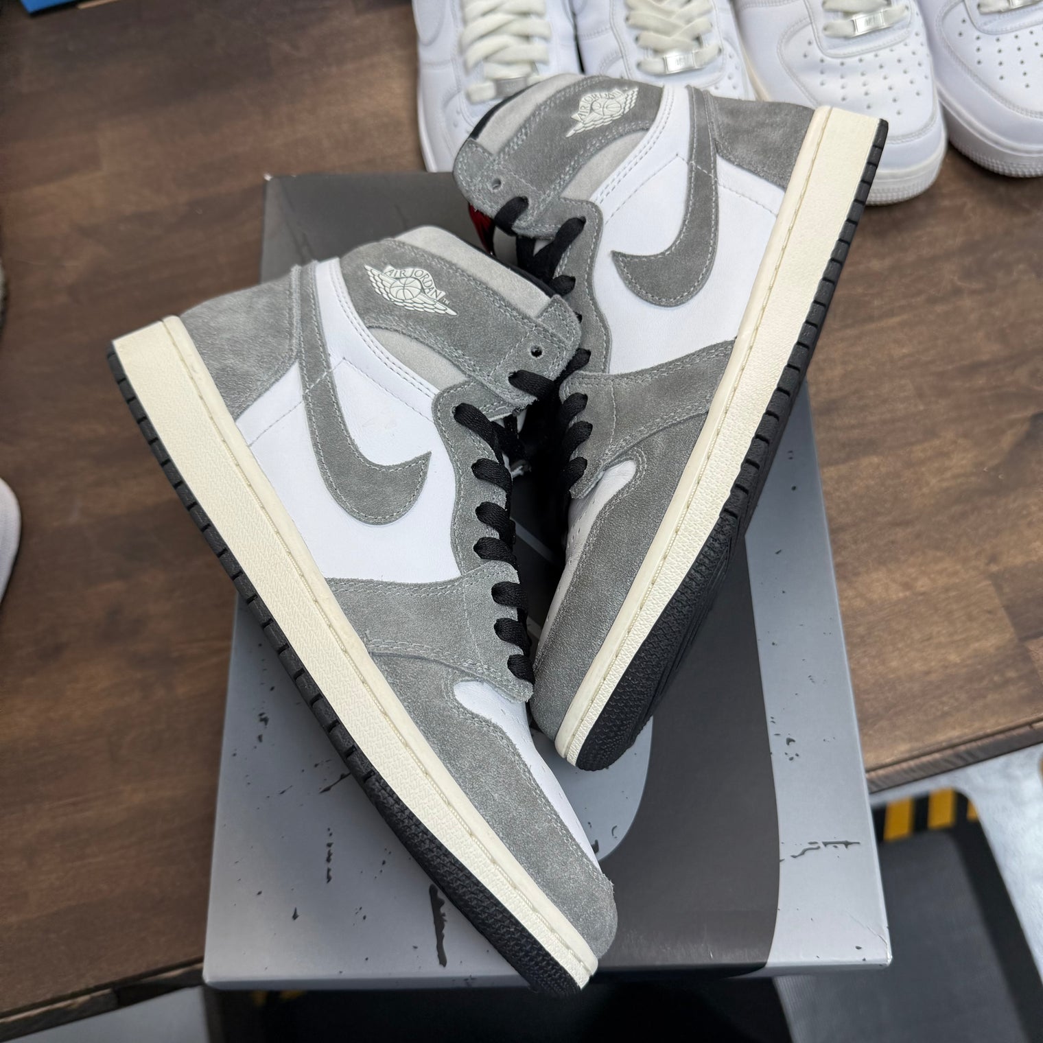 Washed Black Jordan 1 High (USED)