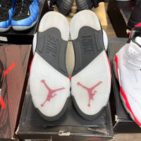 Fire Red Silver Tongue Jordan 5 Retro (2020) (USED)