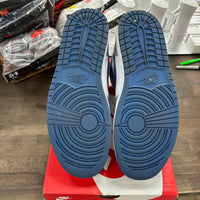 True Blue Jordan 1 Mid (USED, Replacement Box)