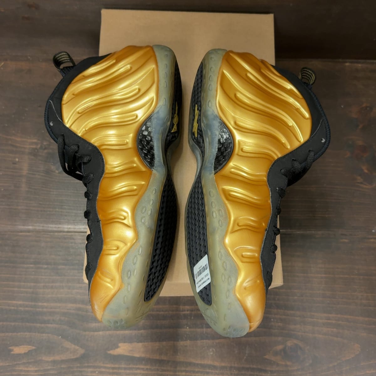 Nike Air Foamposite One Metallic Gold Size 11.5 (Pre-Owned) - aux