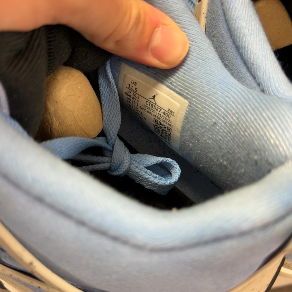 Jordan 4 Retro University Blue - Image 7