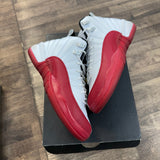 Jordan Cherry Jordan 12 (GS) (USED) Size 5Y (Pre-Owned) - Image 1