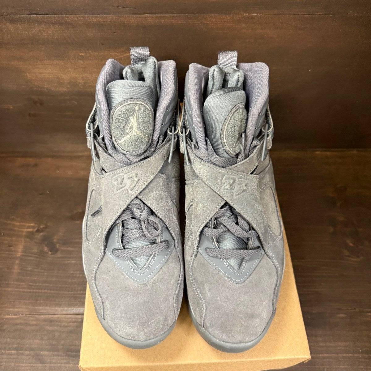 Jordan 8 Retro Cool Grey Size 9 (Pre-Owned) - Image 3