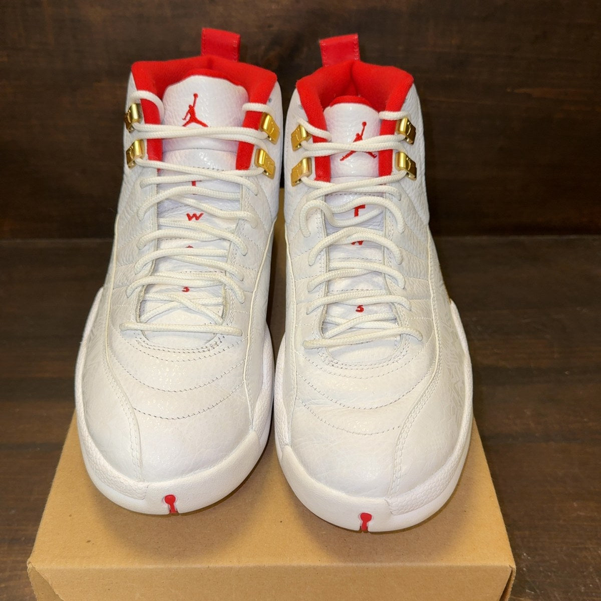 Jordan 12 Retro FIBA (2019) Size 10 (Pre-Owned) - Image 3
