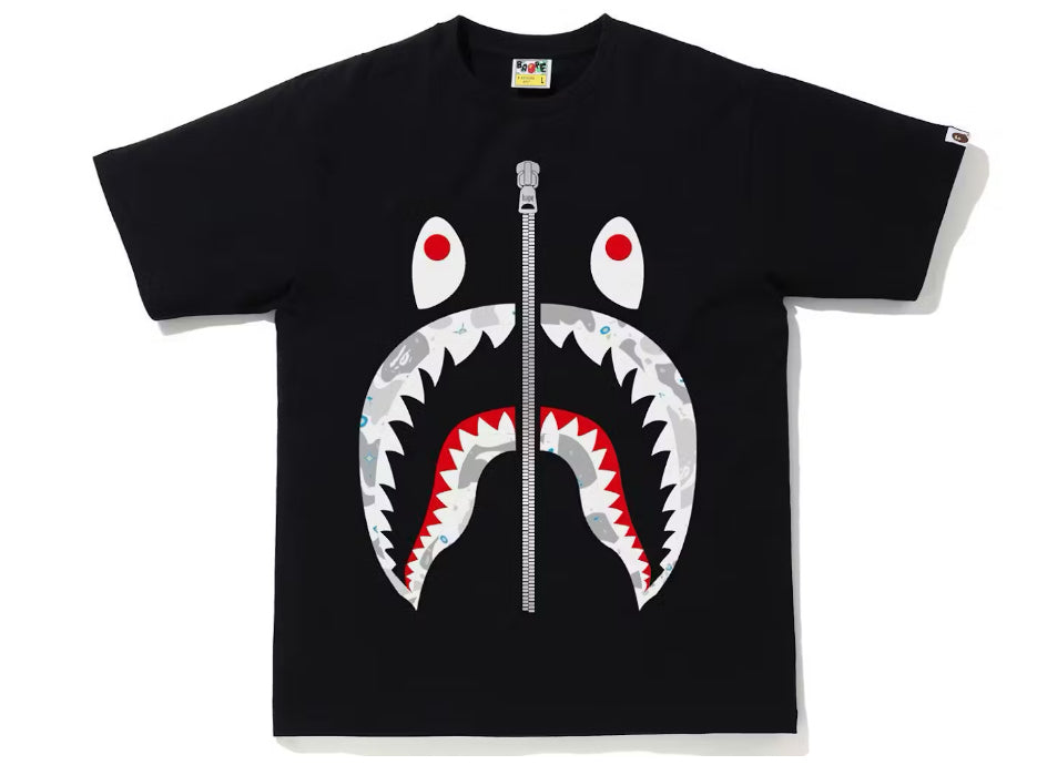 Bape Shark Space Tee Black (SS21)