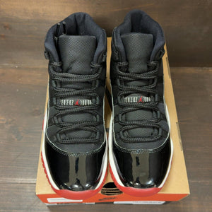 Jordan 11 Retro Playoffs Bred (2019) (GS) Size 7Y (Pre-Owned) - tag