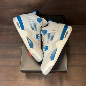 Jordan 4 Retro Military Blue (2024) (GS) - Image 2